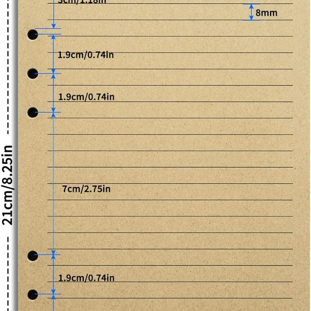 A5 refill paper bundle - Picture 4 of 12